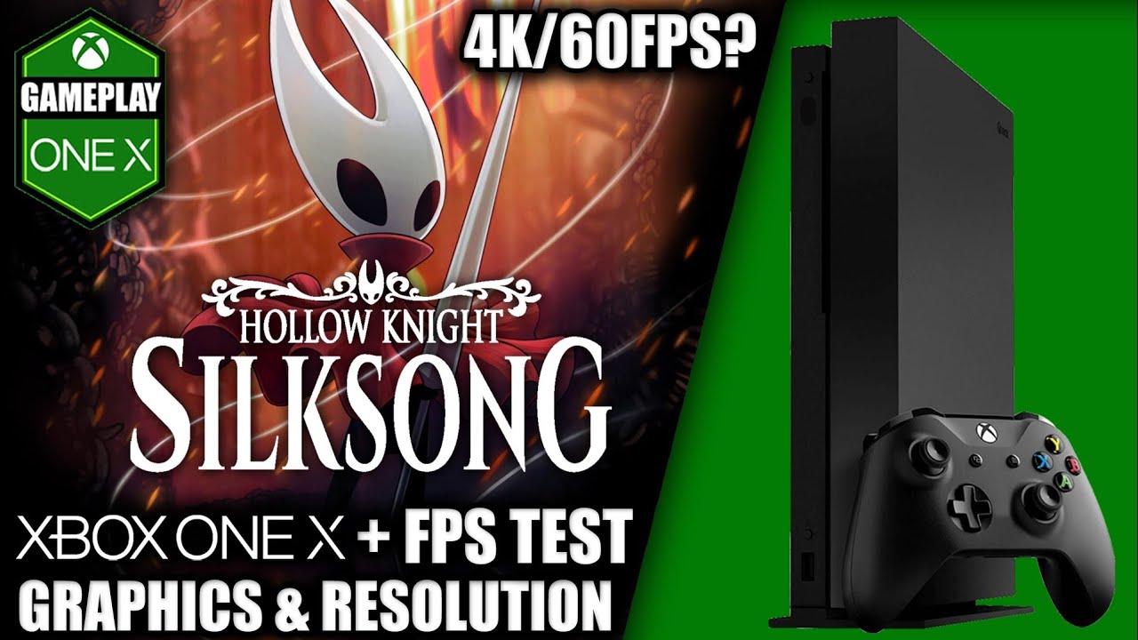Hollow Knight Silksong - Xbox One X Gameplay + FPS Test