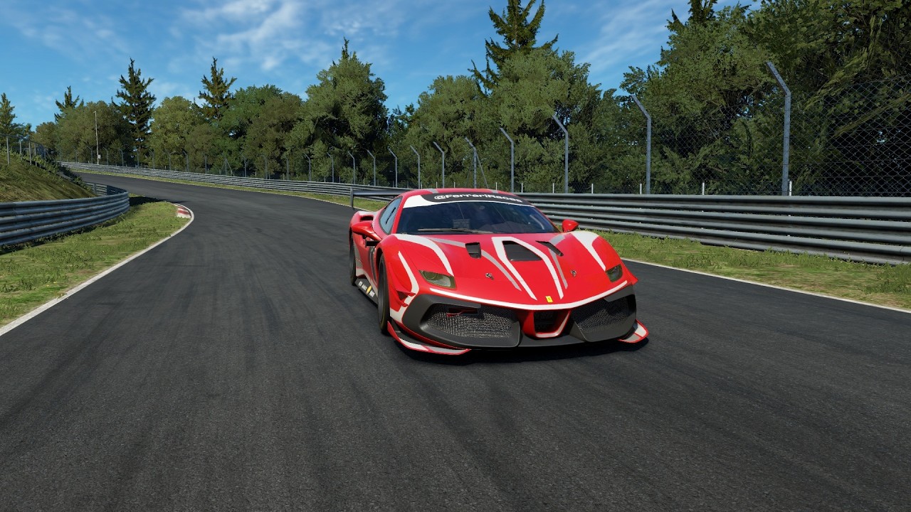 Ferrari 488 Challenge Evo - 6:24.450 - Nordschleife BTG - Assetto Corsa EVO