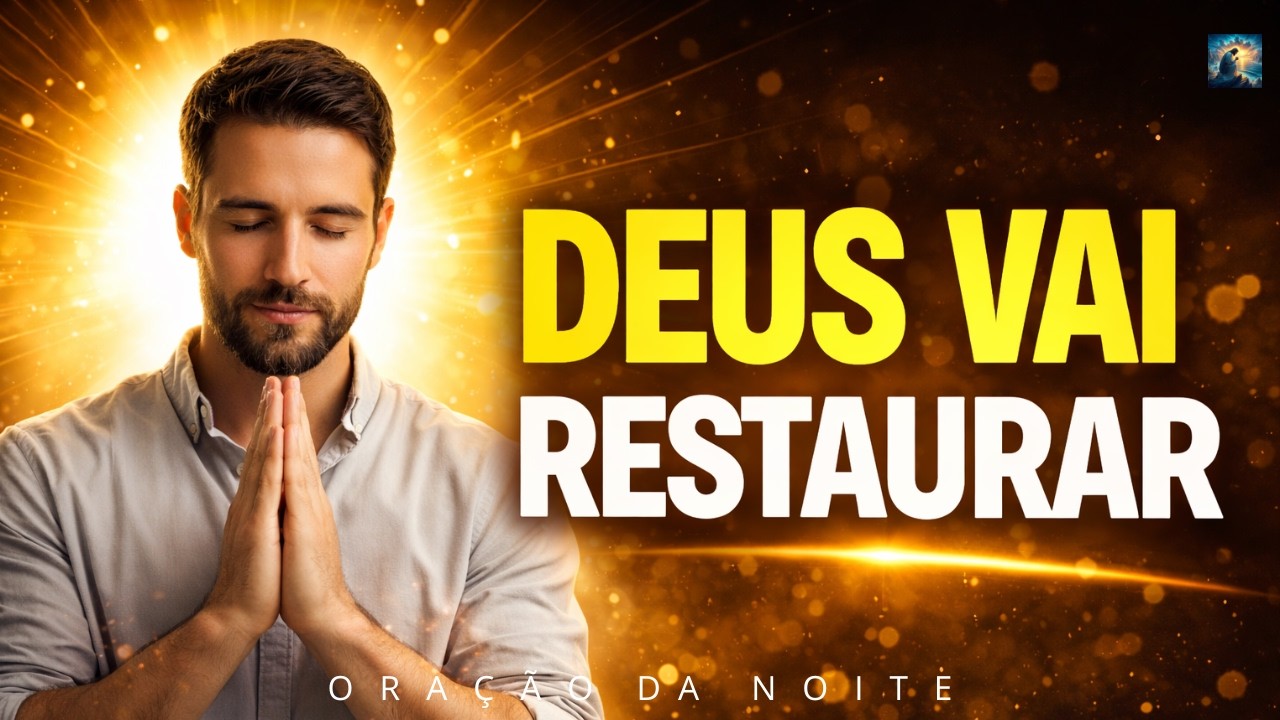 DEUS VAI RESTAURAR SUA VIDA | Faça Esta Oração da Noite com Fé