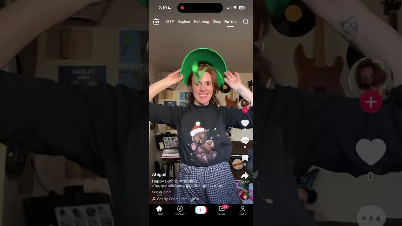 Quickly Scrolling Through TikTok 416