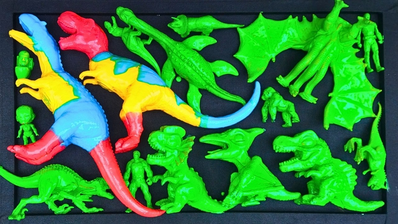 Dinosaurus Jurassic World Dominion: T-rex/Brachiosaurus/Skibidi/Spider-Man/KingKong/Tung Tung Sahur