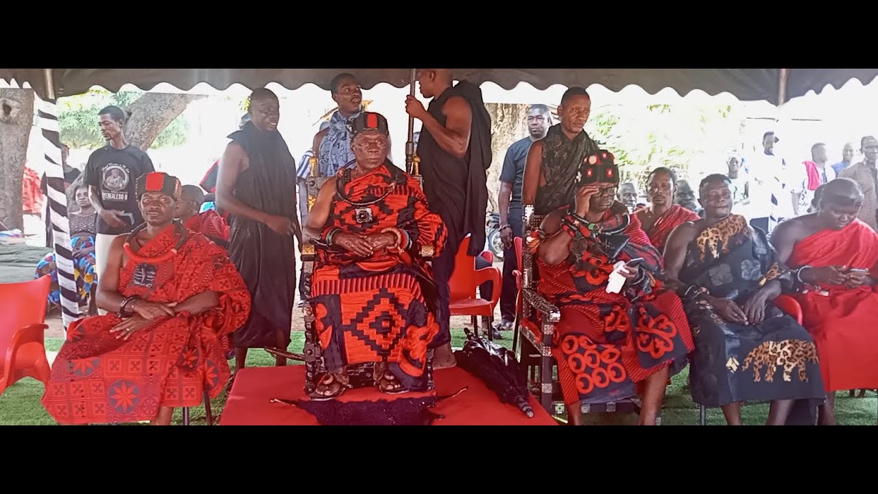All You Need To  Know About The Burial Rites ( Doteyie) Of The Late  Krachi Adontehene