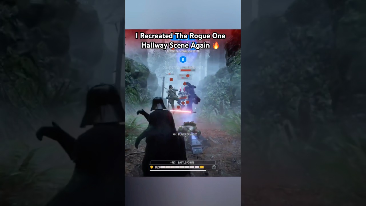 Vader Aura farming hits different 🔥 #starwars #battlefront2 #vader #starwarsfan #battlefront2clips