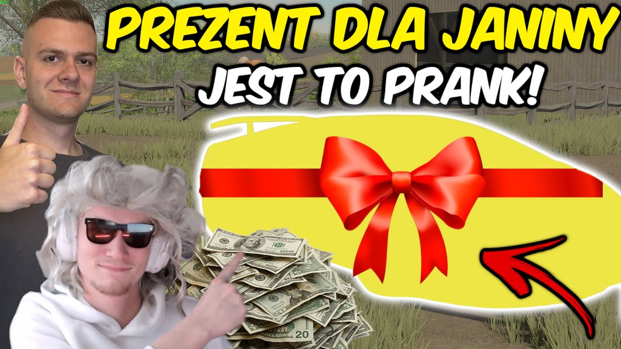 PRANK NA JANINIE🤣KUPIŁEM JEJ PREZENT I OKAZAŁ SIĘ BYĆ...| MPG |