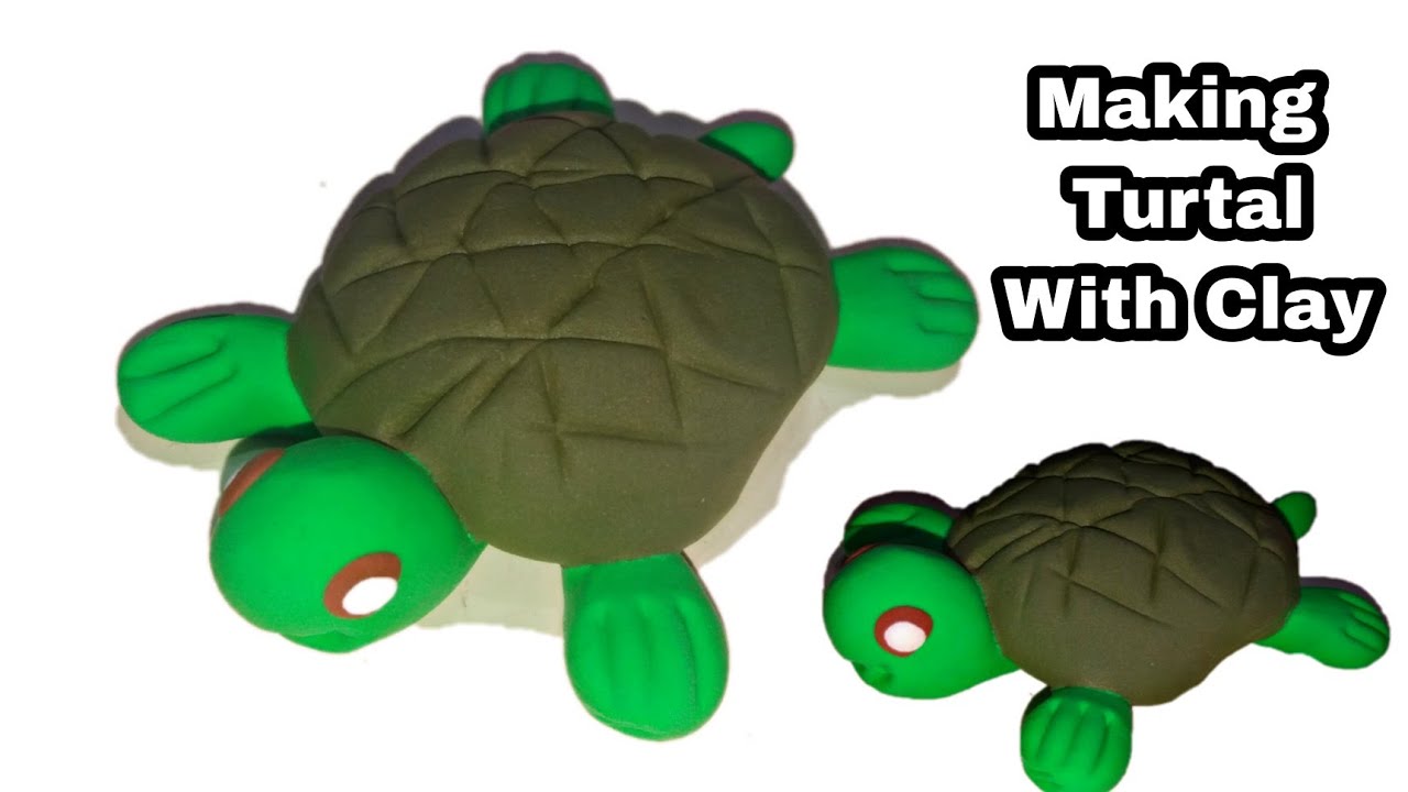 Making Turtal With Clay | Mini toy making with Clay | Surprizing Gifts