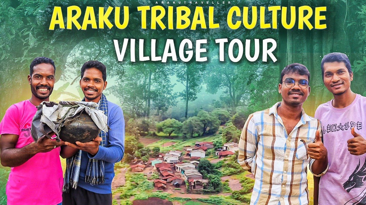 Araku Tribal Culture Village Tour | Araku Tribal Vlogs | Araku Traveller