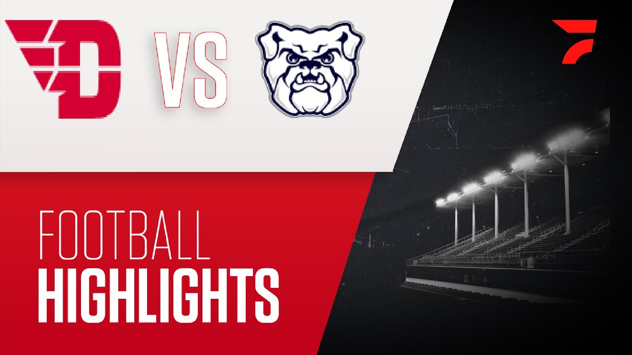 Highlights:  Dayton vs Butler | 2024 Butler Football