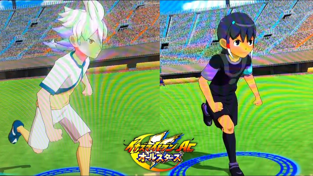 【『白と黒』白竜&シュウ】ホワイトハリケーン・クロスドライブ・ゾーンオブペンタグラム・ゴッドハンド【イナズマイレブン アーケード◆Inazuma Eleven】イナイレAC