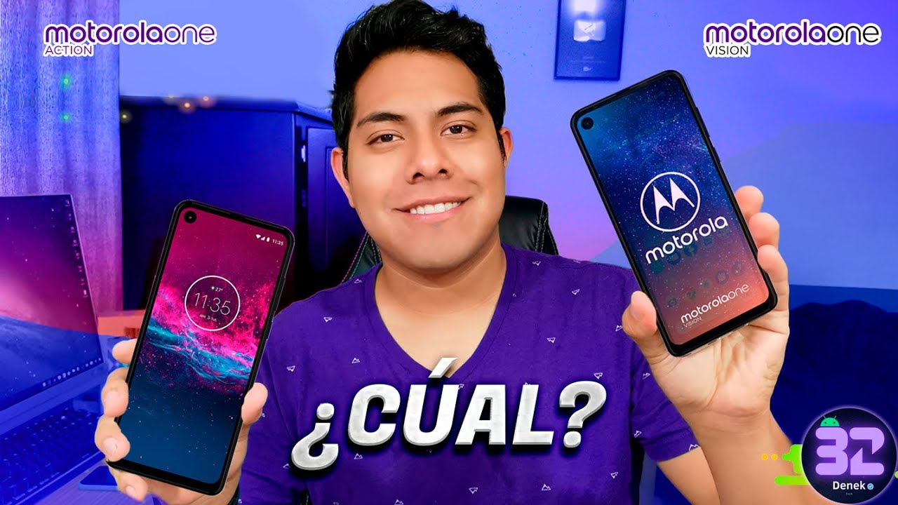 Motorola One Action vs Motorola One Vision ¿Cuál comprar? ¿Hay Diferencias?