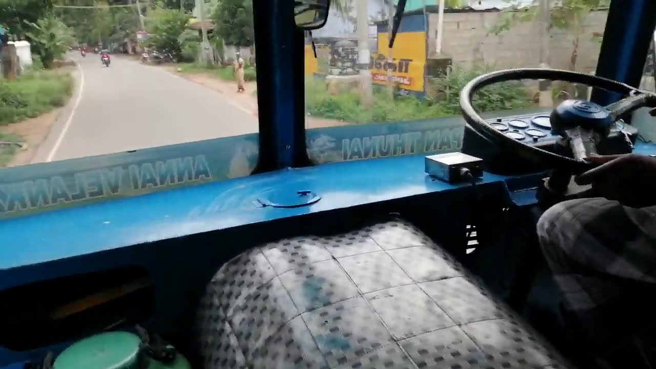 Ashok leyland truck driving