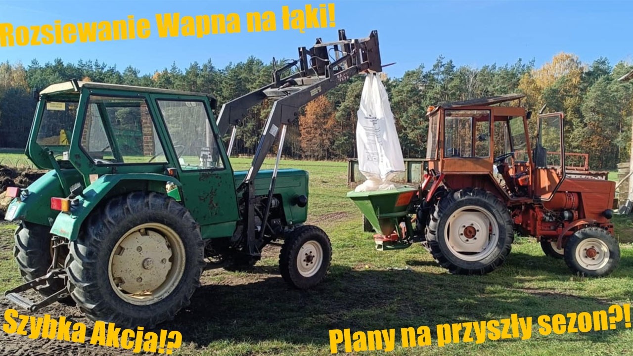 ☆Rozsiewanie Wapna na Łąki 2025!☆Szybka Akcja?!☆Plany na przyszły sezon?!?☆T-25 & Amazone☆Vlog #126☆