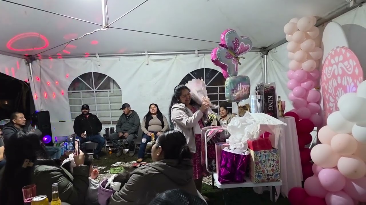 Los 50 años de Virginia Gil con la gente de San Miguel Cuevas Oaxaca 