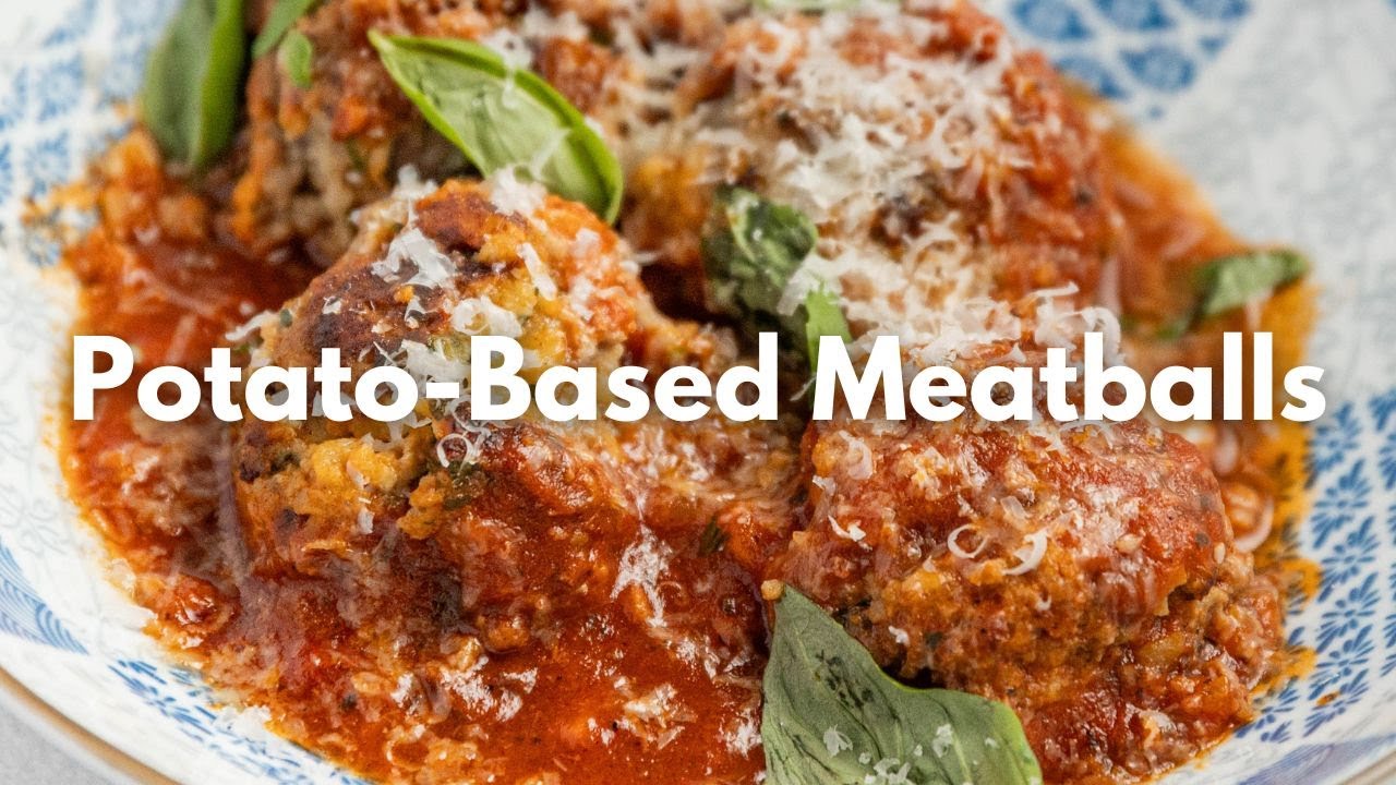 Ultra-Tender Meatballs Using Potato