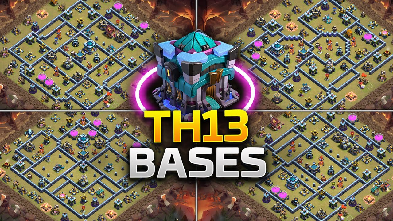 TOP 5! BEST Town Hall 13 (TH13) Base Layout + Copy Link 2025 | TH13 War Base | Clash of Clans