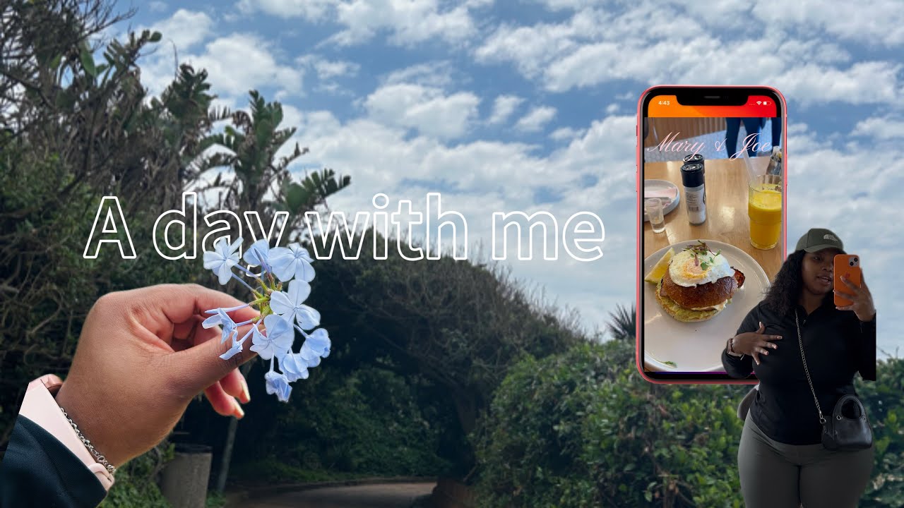 #dayvlog: spend a day with me| hot girl walk | solo Brunch| 🇿🇦 