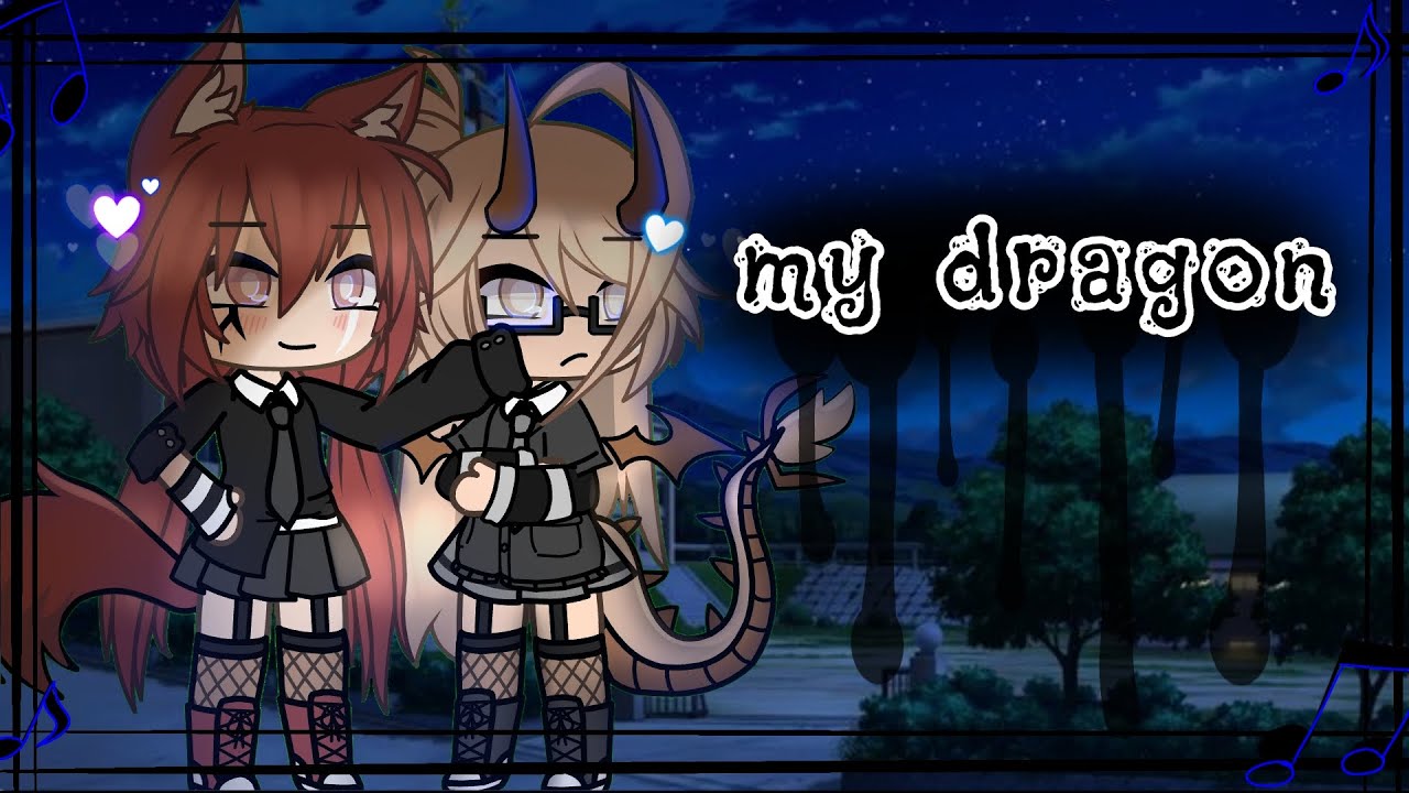 my dragon// mini movie//lesbian// gacha// sweet_pie// Christmas special