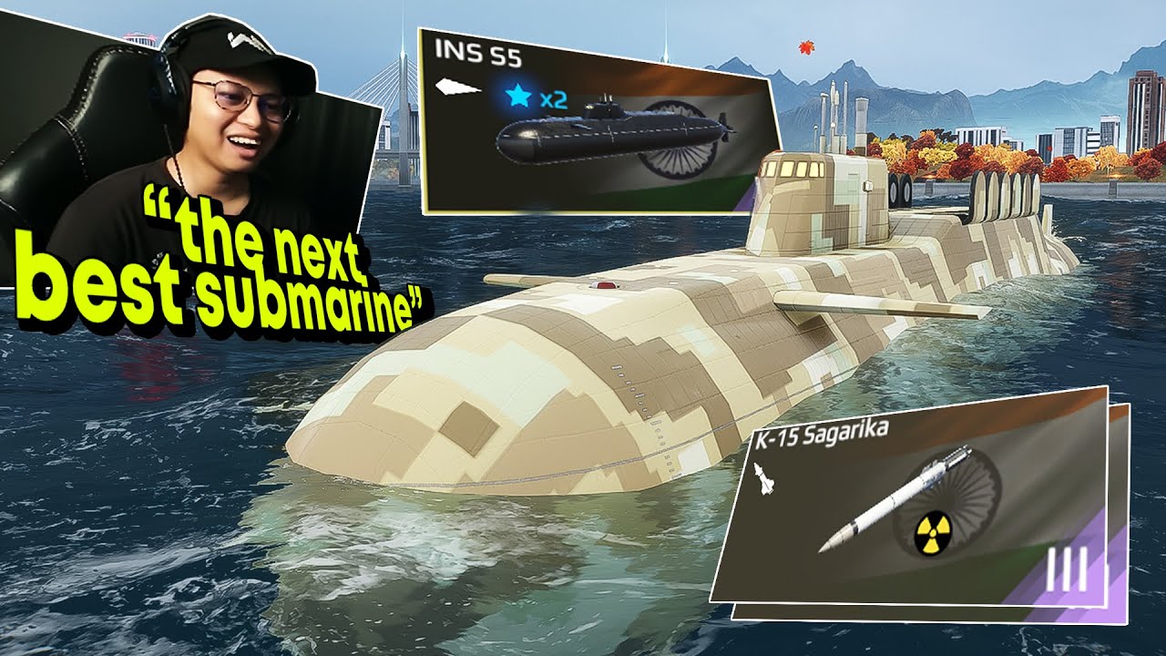 INS S5 Kapal Selam Nuklir Pertama dari Toko Ranked Anti Battleships Pay2Win!? - Modern Warships