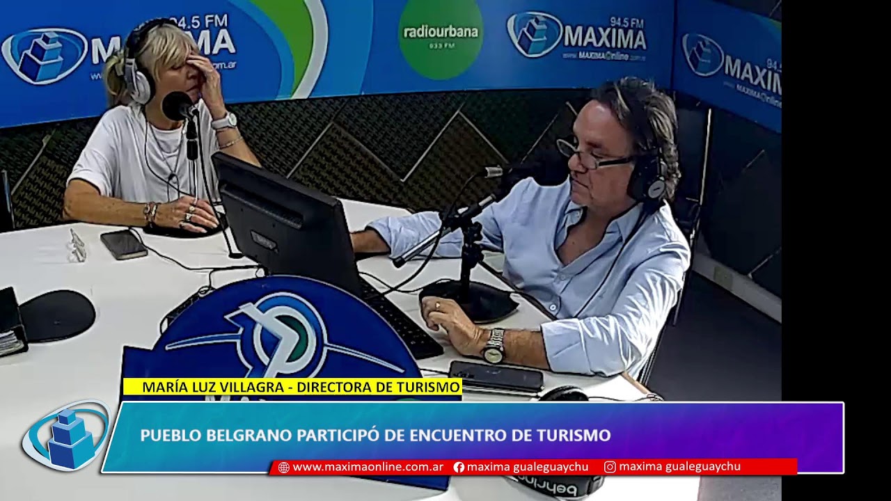 María Luz Villagra. Pueblo Belgrano participó de encuentro de turismo