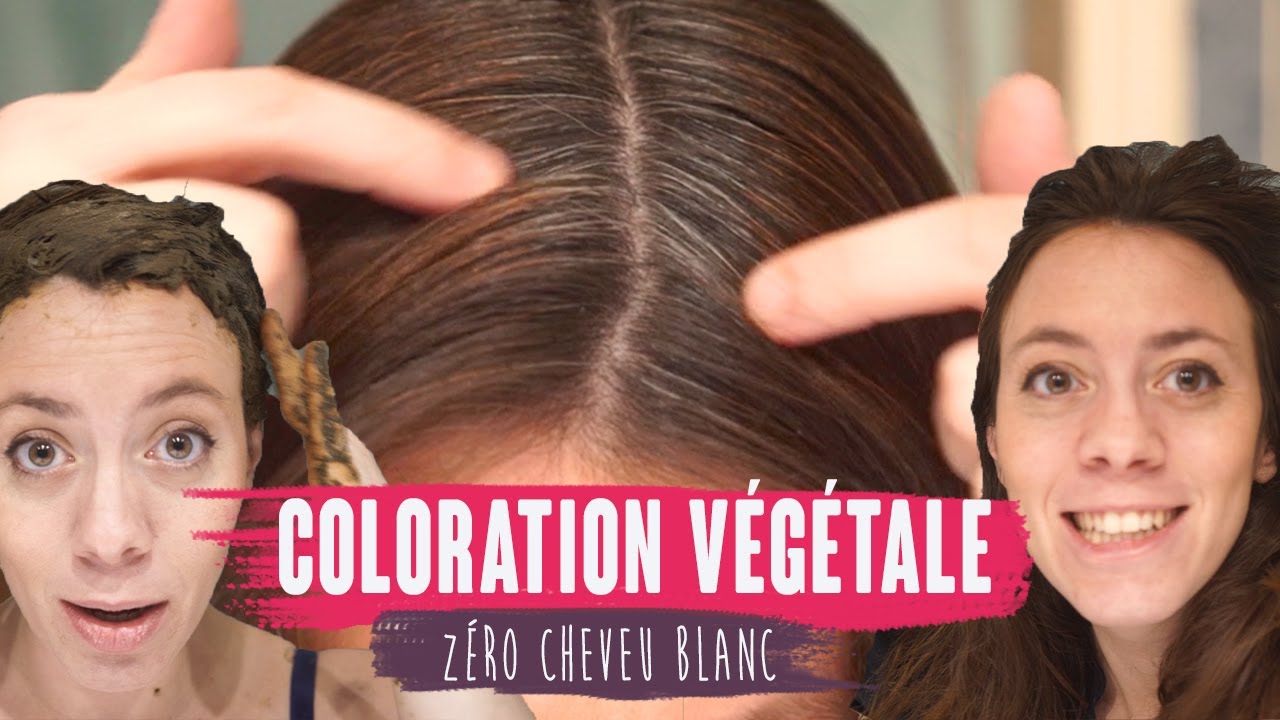 CHEVEUX BLANCS ET COLORATION V&Eacute;G&Eacute;TALE : MES ASTUCES