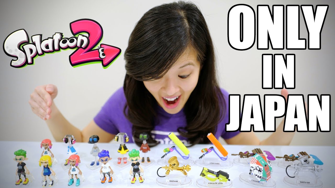 Splatoon 2 [ONLY IN JAPAN] Complete Buki 2 WEAPONS and Kisekae GEAR Figure Collection
