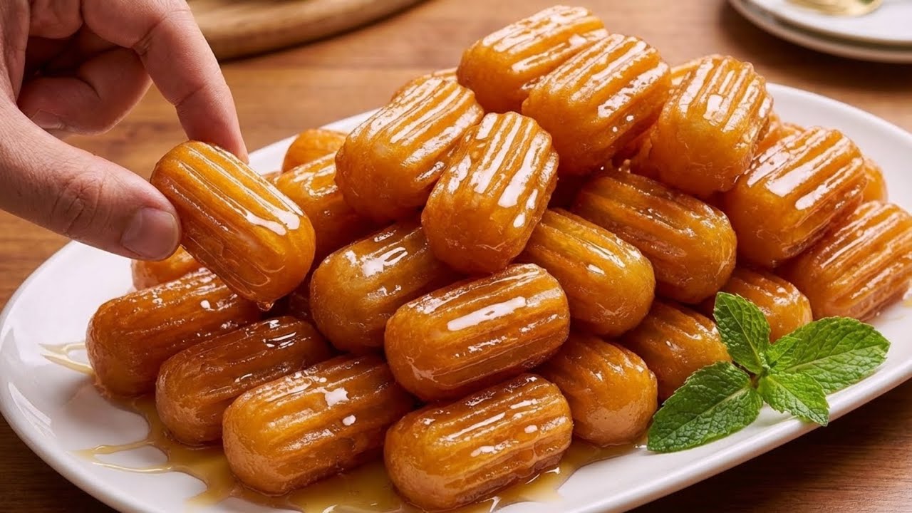 معسلة 10دقائق لي دارت ضجة🔥بدون بيض‼️ساهلة اقتصادية مع جميع اسرار نجاج🤫 بلح الشام/دالطي/زلابية البنان