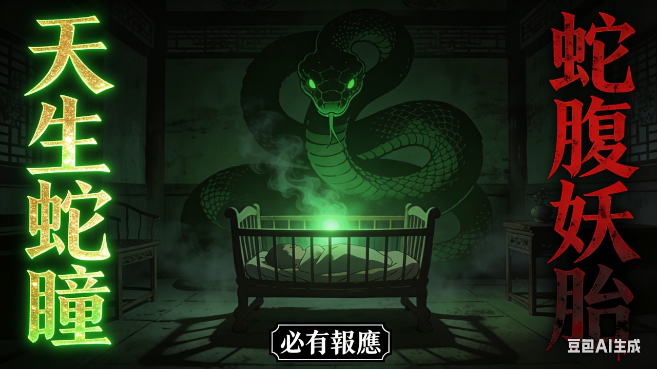 [全集/End] 蛇腹而生，天賜蛇瞳：揭開民間最邪門的「妖胎」轉世禁忌 | The Tale of Snake Pupils | Folk Horror | 一口氣看完