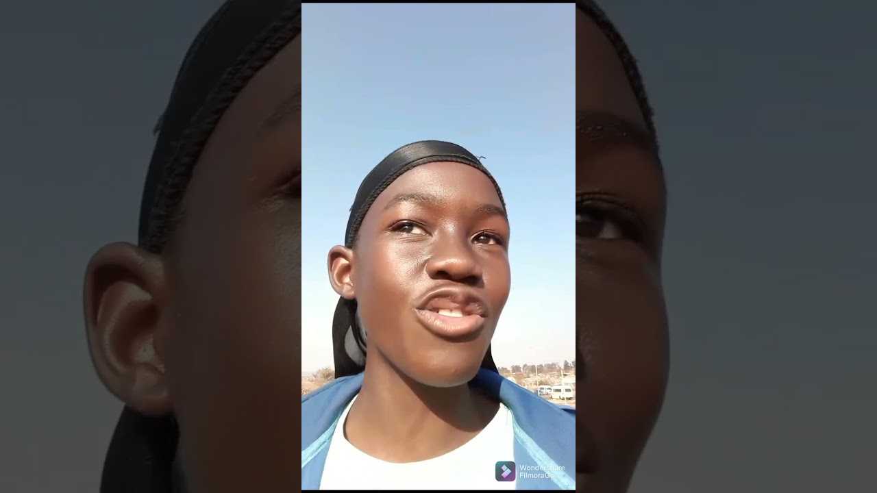mphoentle shoot lucky with a gun💣