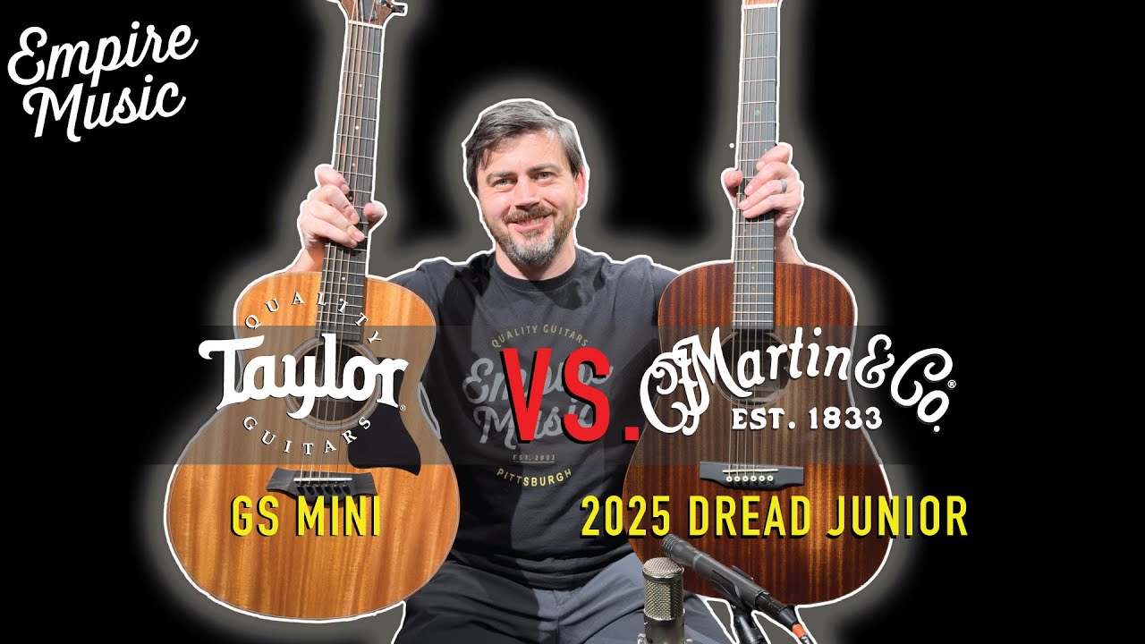 ВЫБЕРИТЕ ОДИН! Martin 2025 Dread Junior против Taylor GS Mini // EMPIRE MUSIC