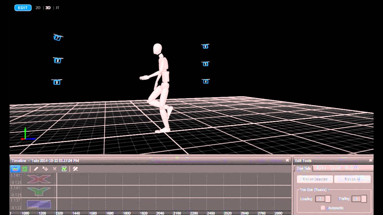 SMU Locomotor Performance Lab: 3-D Motion Capture of Sprinting