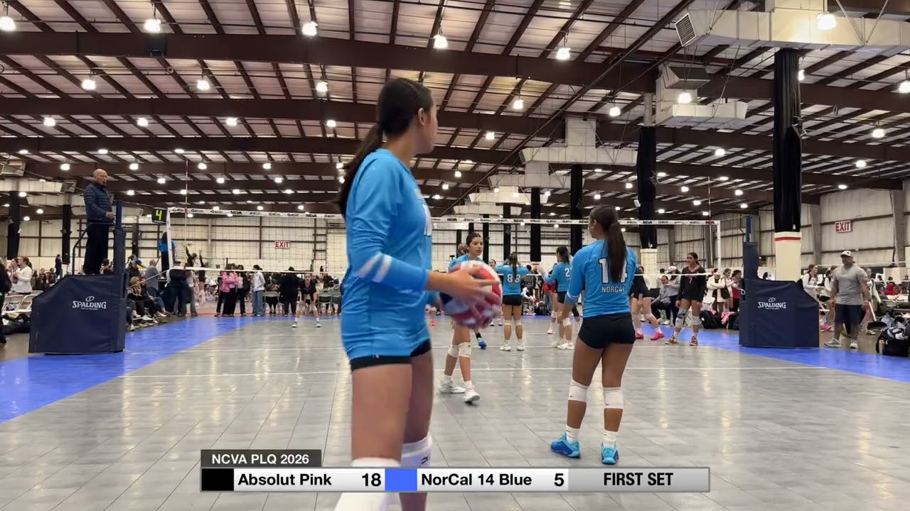 NCVA PLQ 2026- Day 2 Game #2-NorCal 14 Blue vs. Absolute Pink-