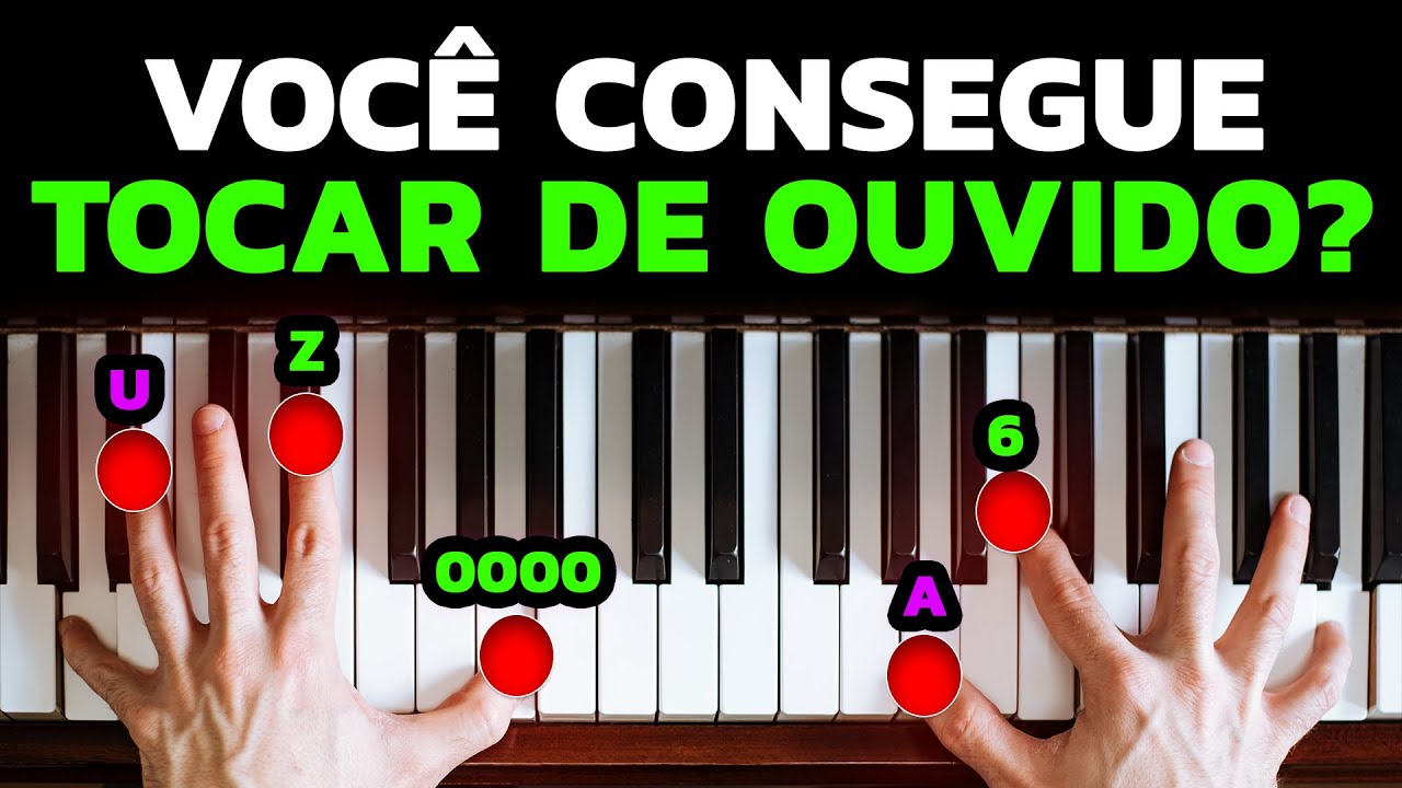 Esse É O Segredo Para Aprender A Tocar Teclado De Ouvido