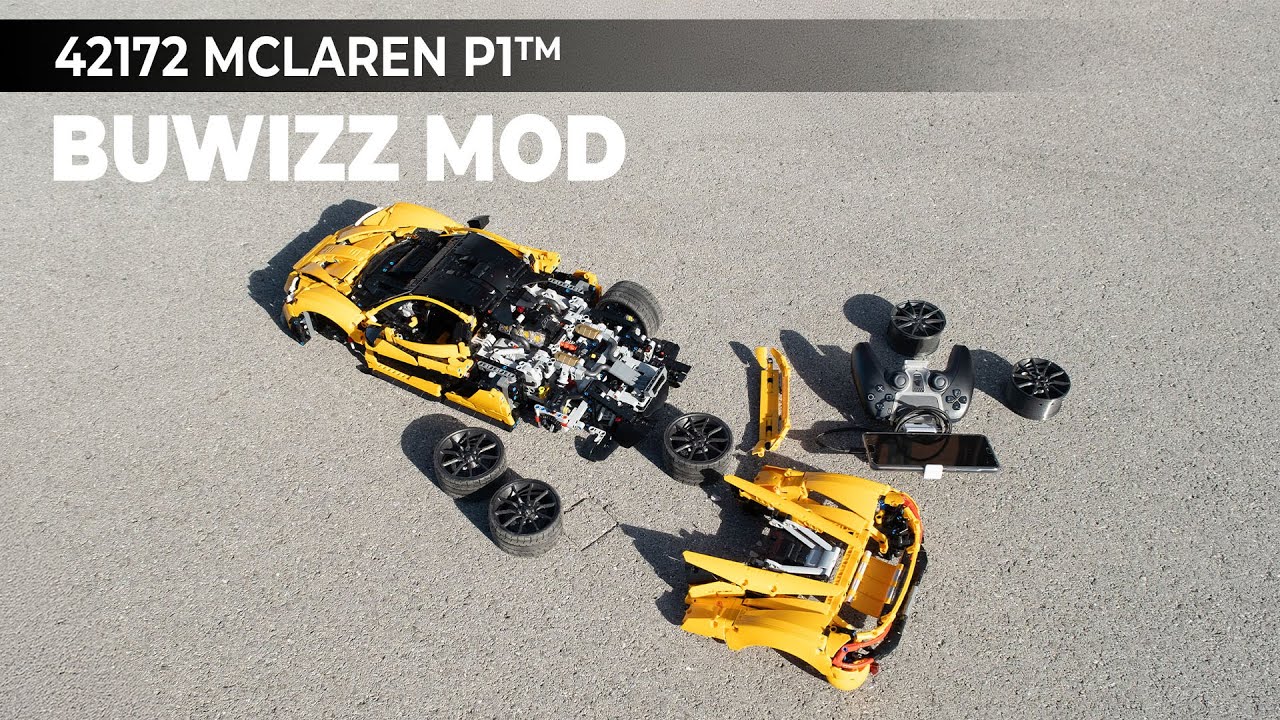 LEGO® Technic 42172 McLaren P1™ Motorized with BuWizz - Test drive #2 (3/3)