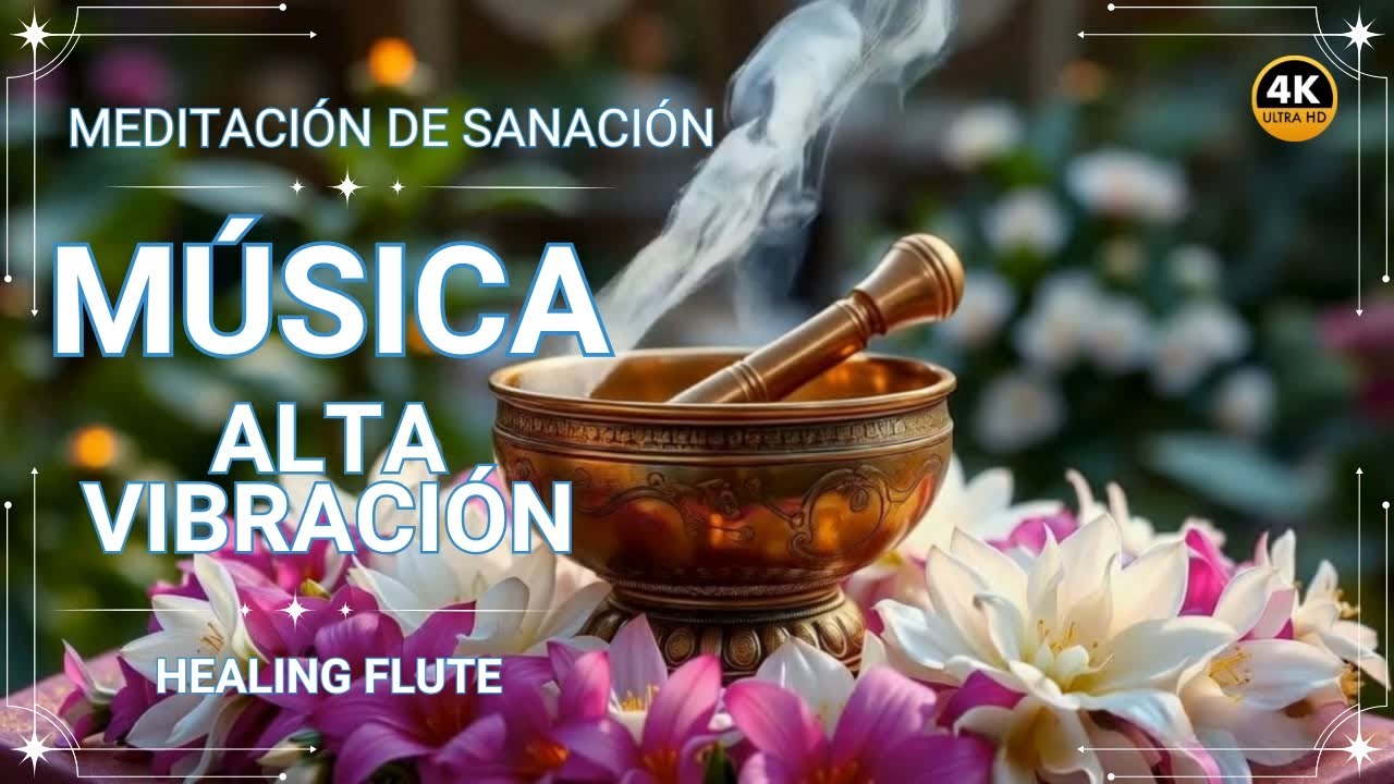 Meditación de Sanación🍃Música de Alta Vibración 💫Healing Flute
