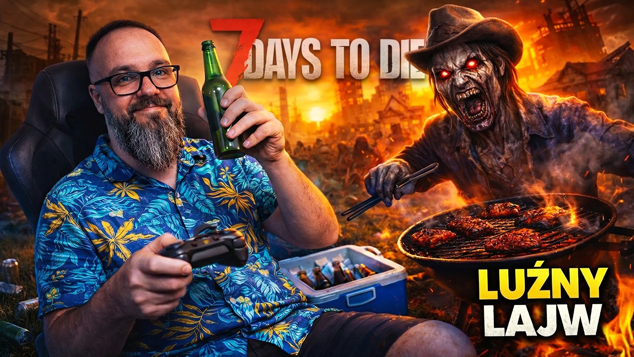 7 Days To Die 2.5 🔴 ZMIANA PLANU &ndash; Czas na bazę z pułapkami 💀 LIVE