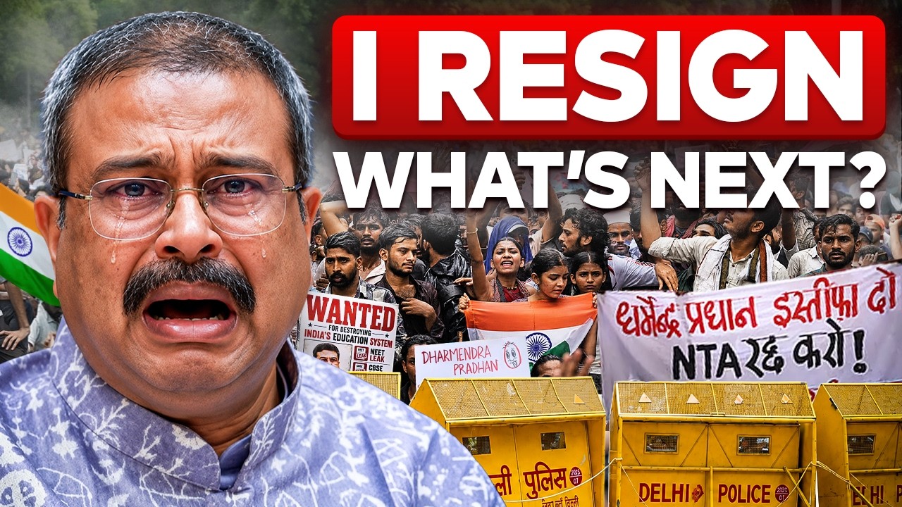 Dharmendra Pradhan resigned - What next? How to solve Paper Leaks in India | Abhi and Niyu