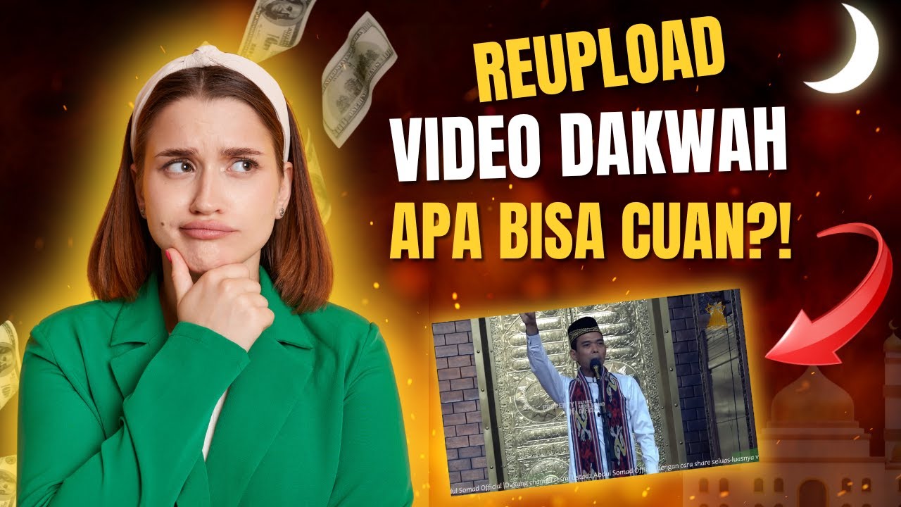 Dijamin  Lolos Monetisasi Pakai Cara Ini, Ide Konten Dakwah | Cara Mendapatkan Uang Dari Internet