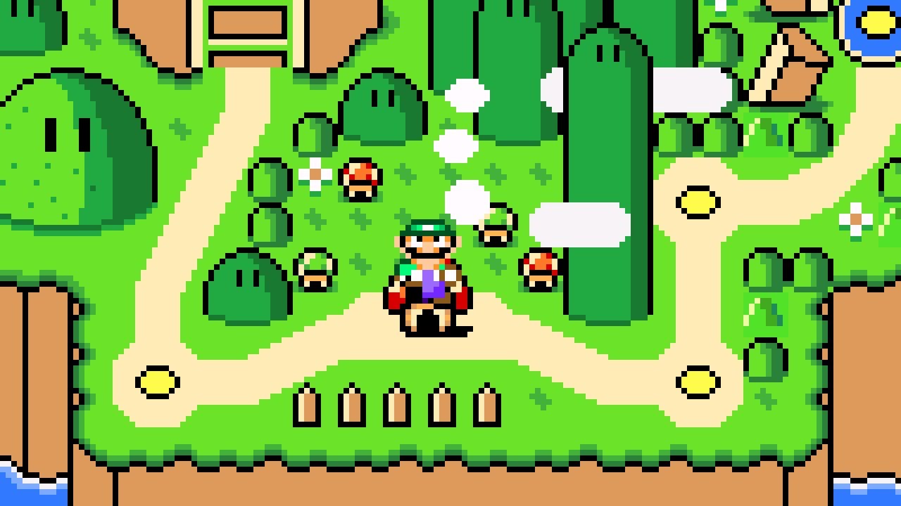 Super Luigi World (SNES) - Yoshi's Island. ᴴᴰ