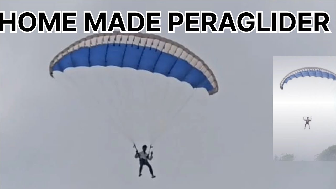 Discover the Secret Power of the Homemade Single Skin Peraglider