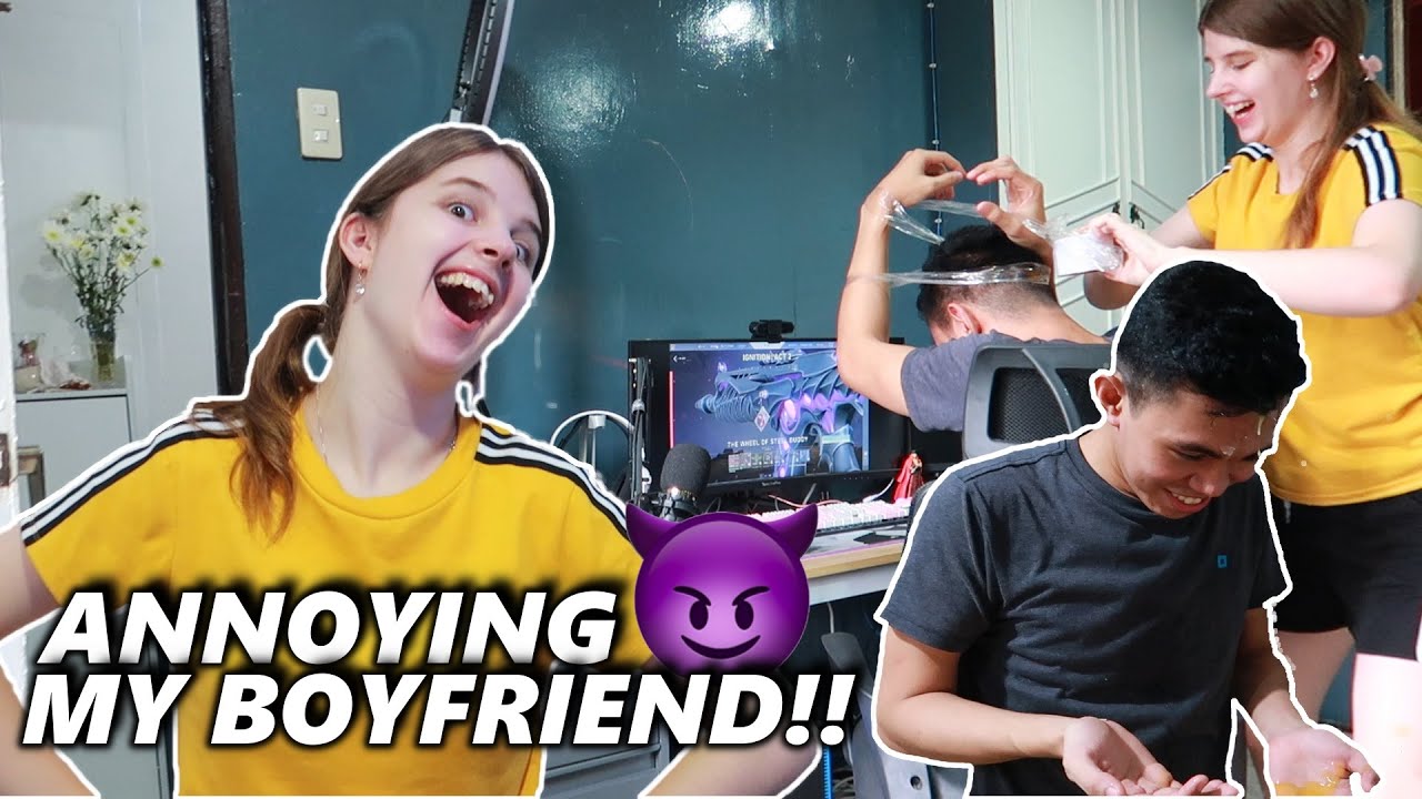 ANNOYING MY BOYFRIEND PRANK!! VIKA'S CUTE REVENGE!
