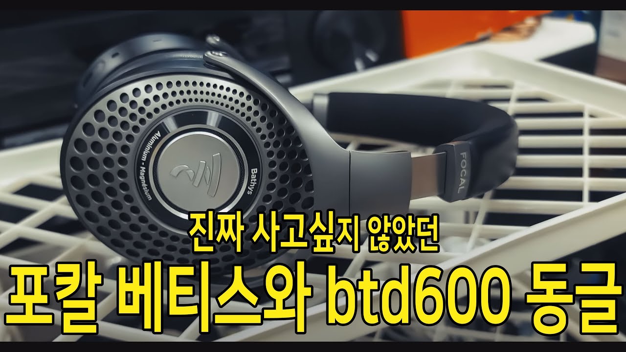 진짜 사고싶지 않았던 '포칼 베티스'와 'btd600 동글' 리뷰