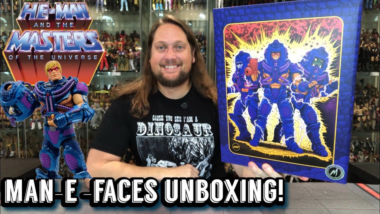 Man-E-Faces Mondo Masters Of The Universe Unboxing & Review!