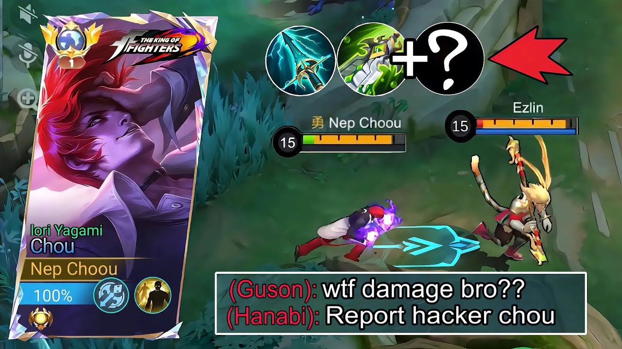 NEP CHOOU FINALLY REAVELS 1HIT SHOT BUILD AND EMBLEM!!(most try this build)Mlbb