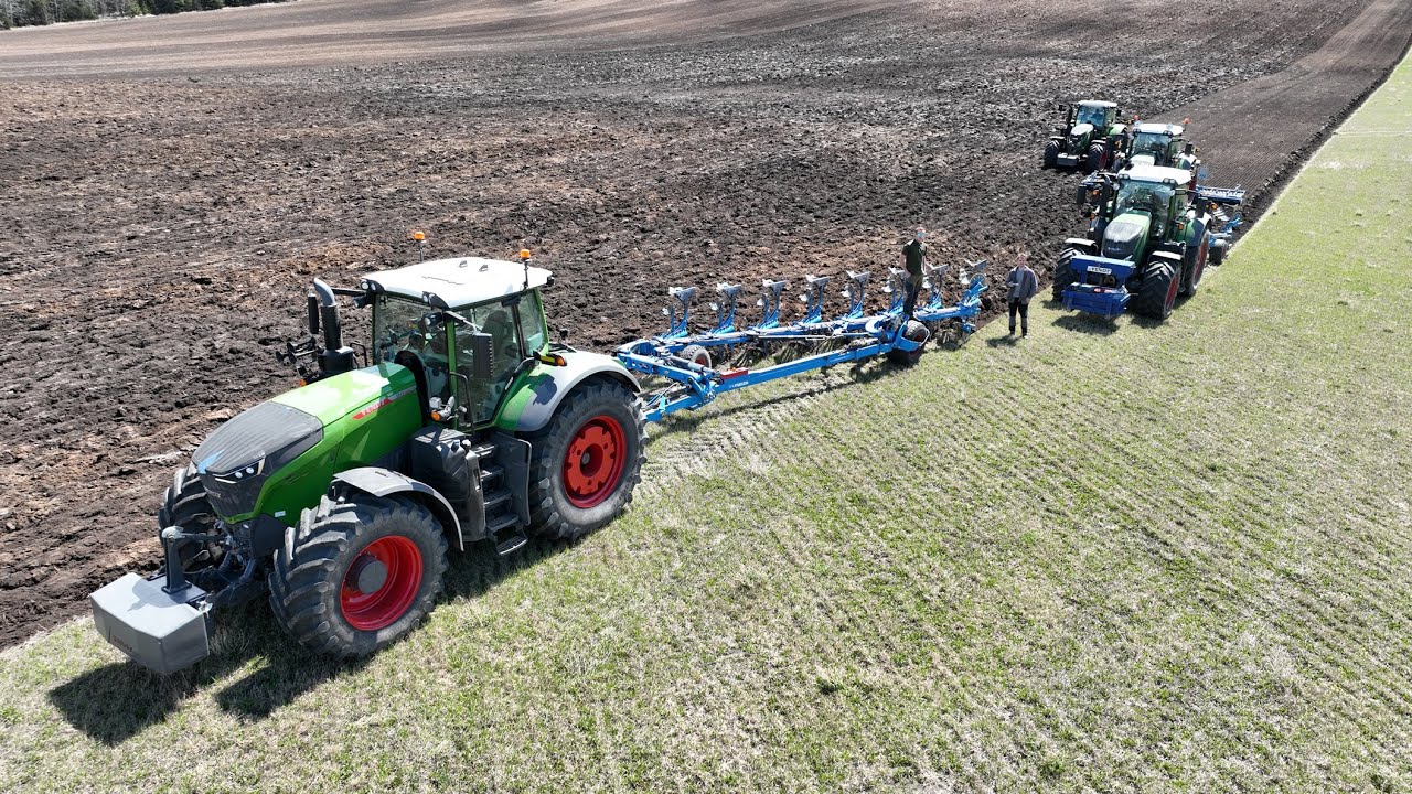 Plowing and Power Harrowing 4 Units One Field Epic Efficient
