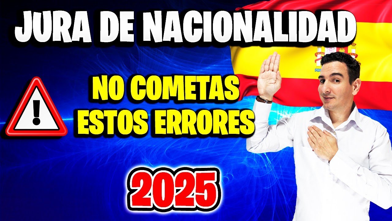 🙋🏻‍♂️ Como hacer LA JURA DE NACIONALIDAD ESPAÑOLA en 2024 ✅ Los 5 TRUCOS para hacerla con ÉXITO