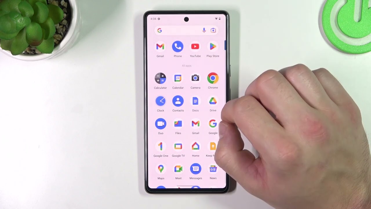 How To Remove / Restore Phone Icon From The Screen on GOOGLE Pixel 7