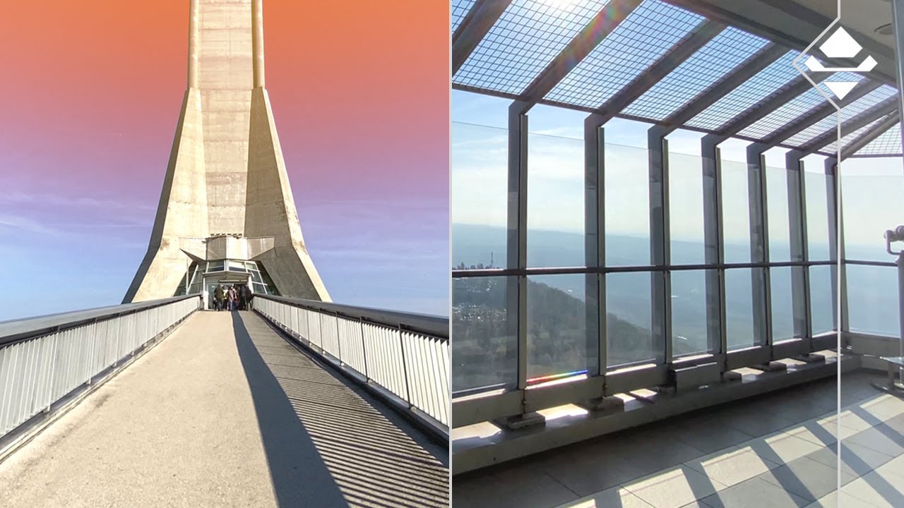 Neverovatan Pogled sa Avalskog Tornja - Avala Tower! Beograd Novembar 2021 [4K] | XSVXNK