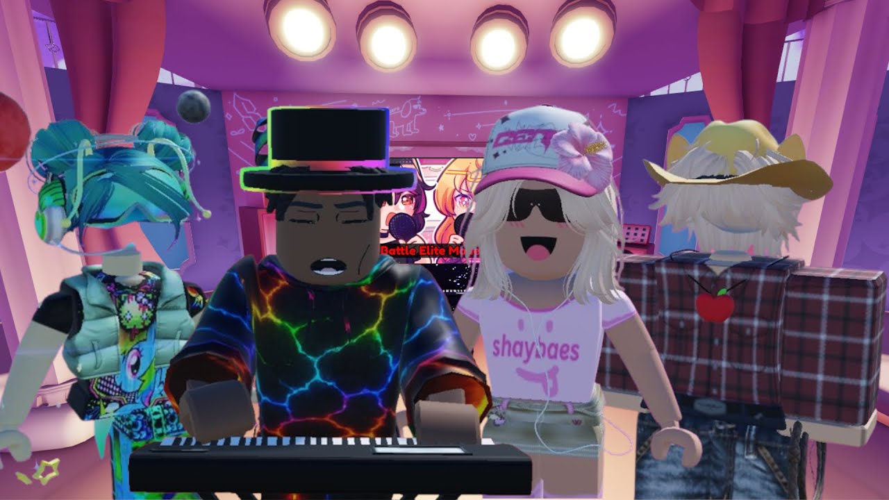 SINGING BATTLES in THE BEST ELITE SERVER on Roblox Sing It: Karaoke 🎤🎹