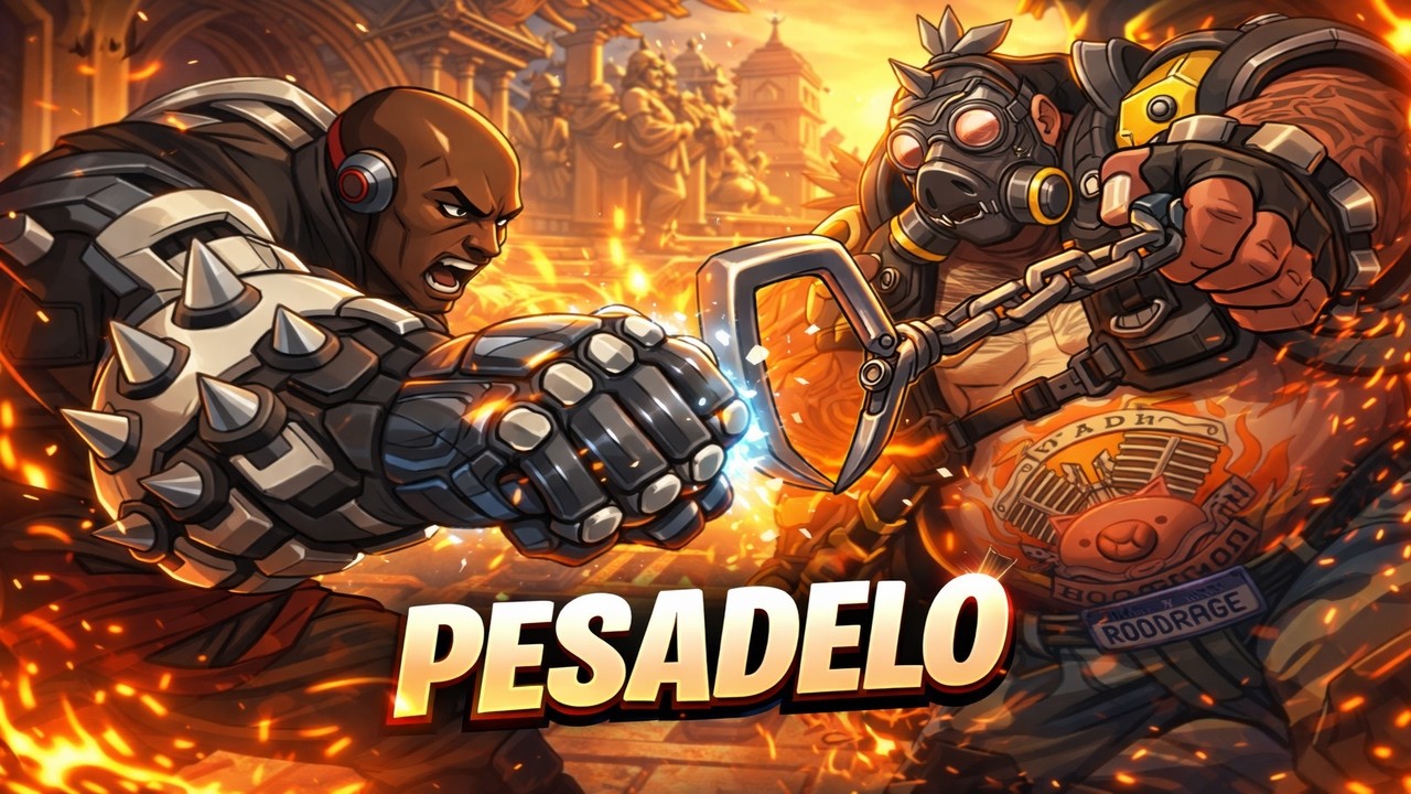 DOOMFIST vs ROADHOG É TORTURA