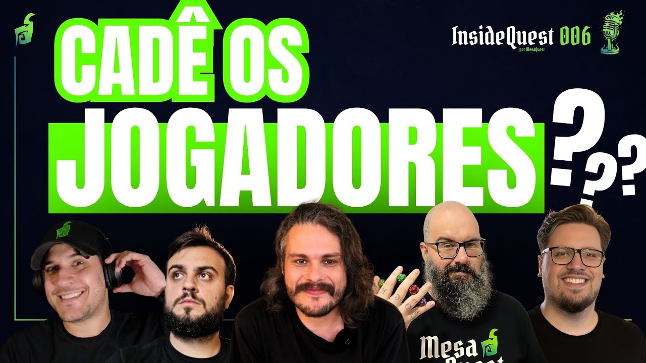 Por que sua mesa de RPG NÃO enche? CADÊ OS JOGADORES? | InsideQuest #006