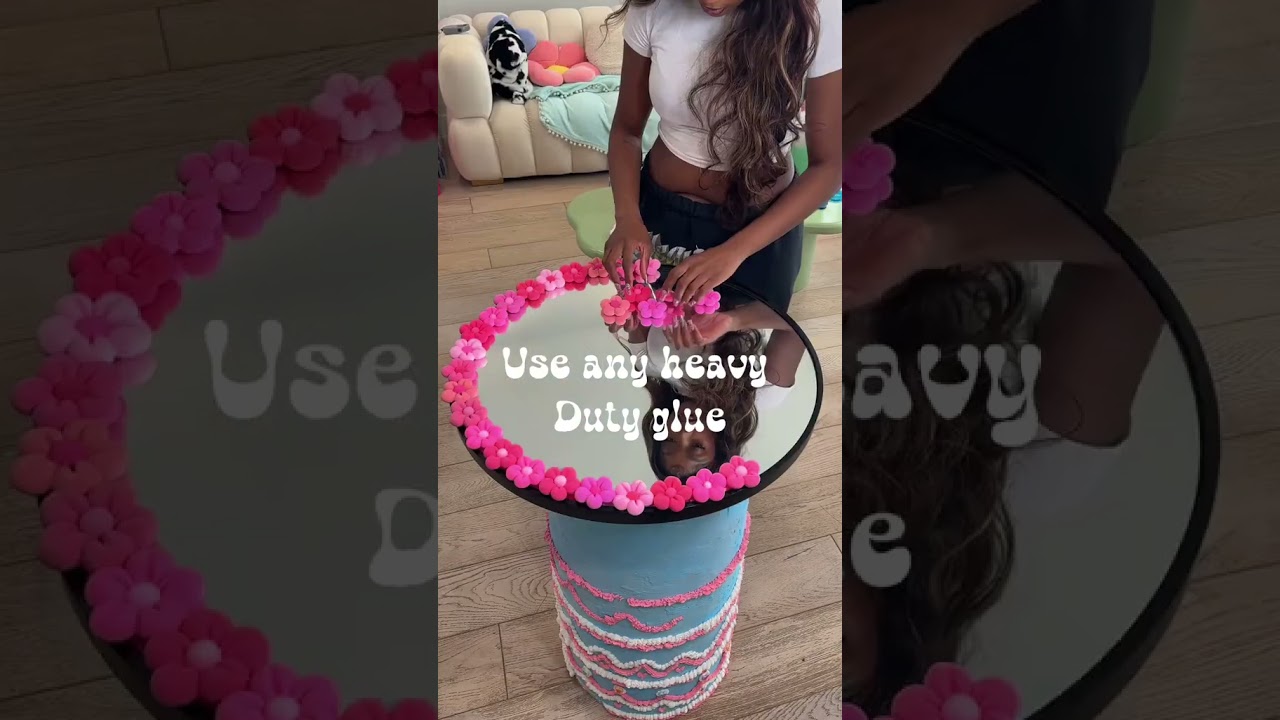 DIY Clay Flower Vanity Mirror Tutorial | Step-by-Step Guide to Viral Home Decor